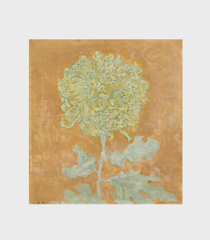 Chryzantema – Piet Mondrian