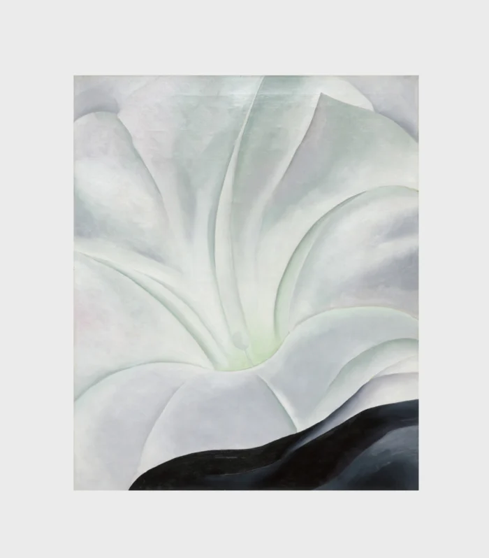Morning Glory with Black – Georgia O’Keeffe, 1926
