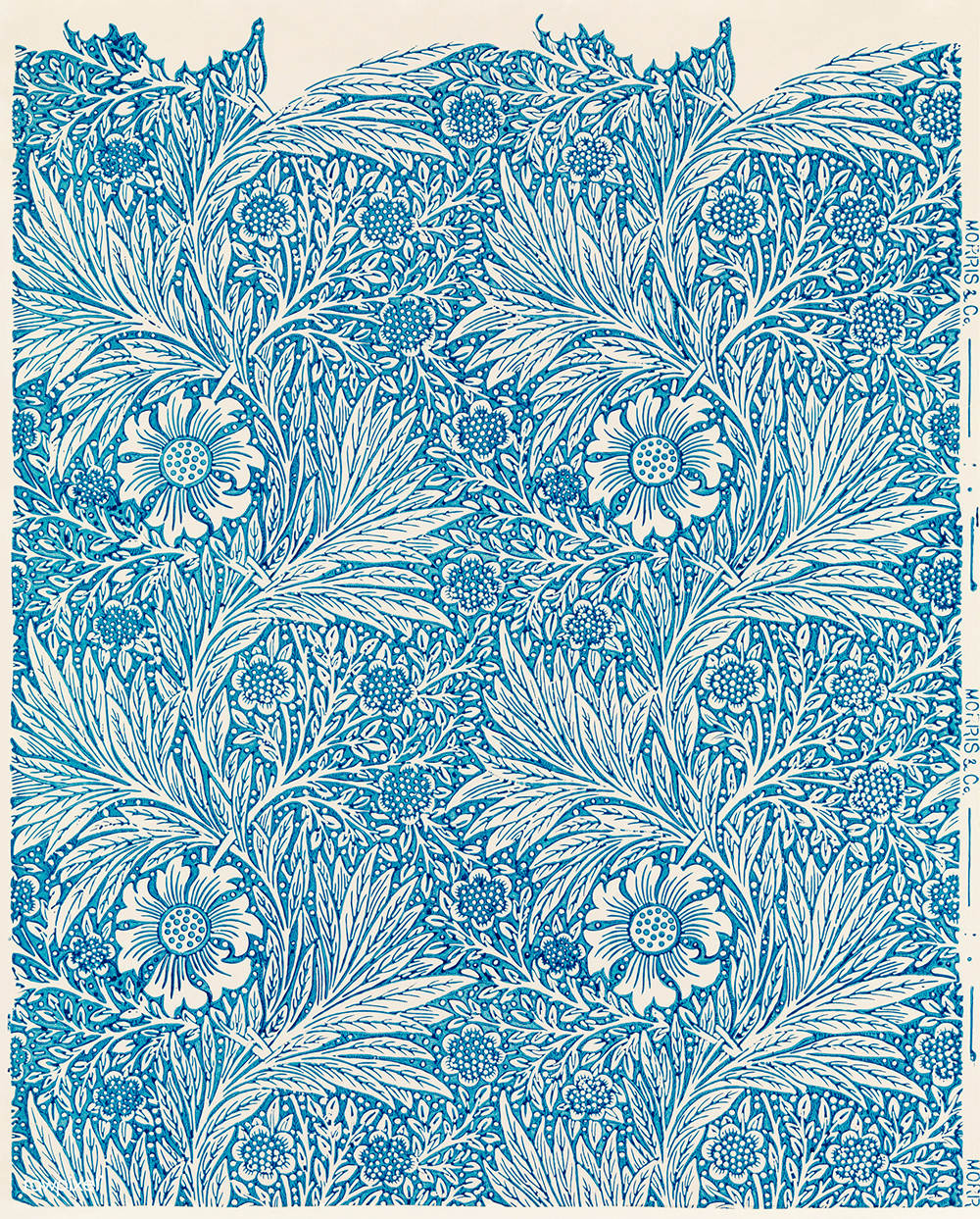 Marigold – William Morris, 1875 - obraz druk na płótnie - obrazek 3